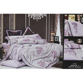 丝织贡缎提花六件套